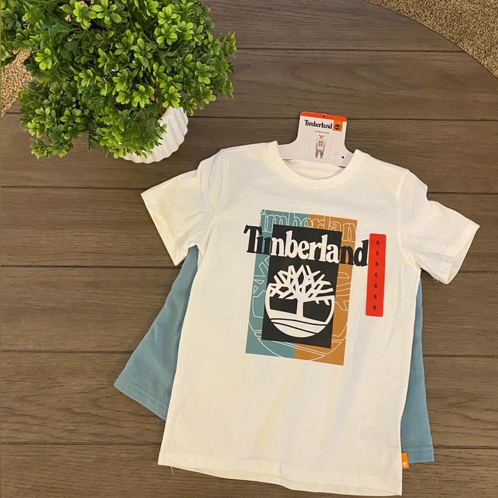 Brand New Boys 2 Piece Timberland Outfit